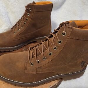 Timberland Men's Brown Leather Boots